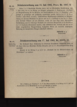 Verordnungsblatt für die Kaiserlich-Königliche Landwehr 19050722 Seite: 4