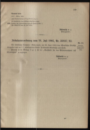 Verordnungsblatt für die Kaiserlich-Königliche Landwehr 19050729 Seite: 3