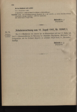 Verordnungsblatt für die Kaiserlich-Königliche Landwehr 19050819 Seite: 4