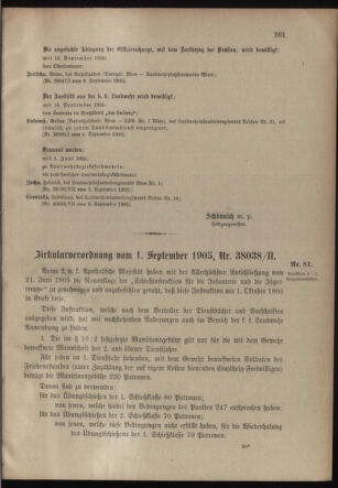 Verordnungsblatt für die Kaiserlich-Königliche Landwehr 19050916 Seite: 3