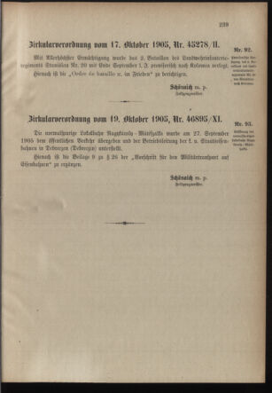 Verordnungsblatt für die Kaiserlich-Königliche Landwehr 19051031 Seite: 7