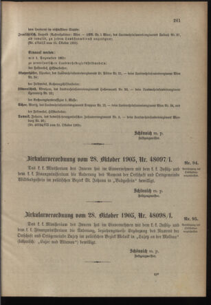 Verordnungsblatt für die Kaiserlich-Königliche Landwehr 19051107 Seite: 3