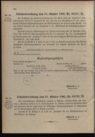 Verordnungsblatt für die Kaiserlich-Königliche Landwehr 19051107 Seite: 4