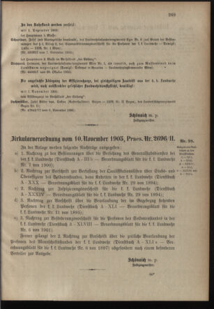 Verordnungsblatt für die Kaiserlich-Königliche Landwehr 19051114 Seite: 3