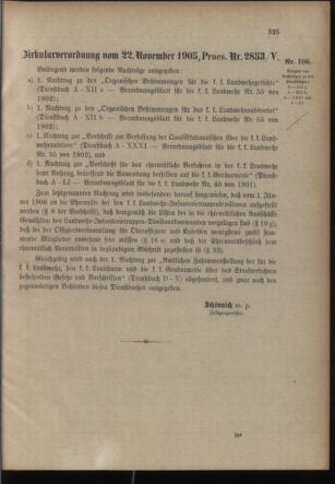 Verordnungsblatt für die Kaiserlich-Königliche Landwehr 19051128 Seite: 3