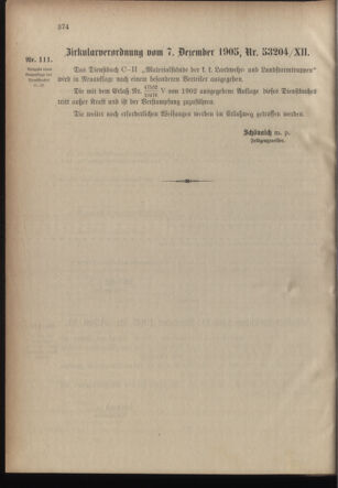 Verordnungsblatt für die Kaiserlich-Königliche Landwehr 19051218 Seite: 4