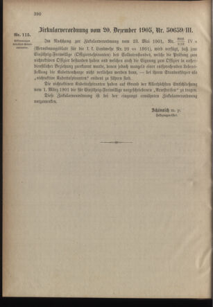 Verordnungsblatt für die Kaiserlich-Königliche Landwehr 19051227 Seite: 12