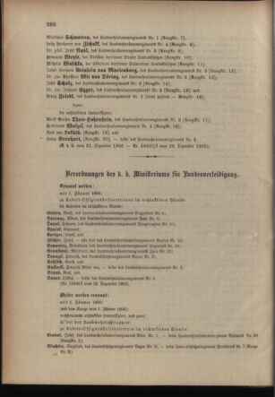 Verordnungsblatt für die Kaiserlich-Königliche Landwehr 19051227 Seite: 8