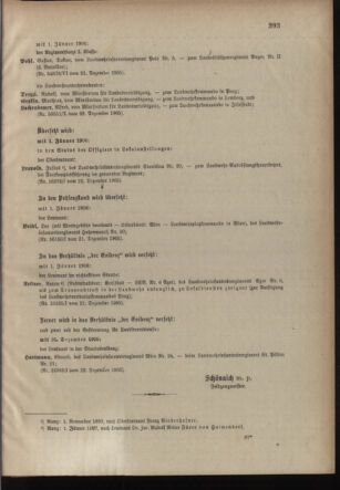 Verordnungsblatt für die Kaiserlich-Königliche Landwehr 19051228 Seite: 3