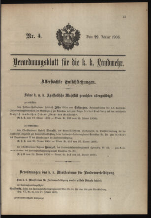 Verordnungsblatt für die Kaiserlich-Königliche Landwehr