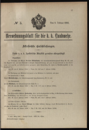 Verordnungsblatt für die Kaiserlich-Königliche Landwehr