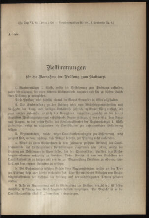 Verordnungsblatt für die Kaiserlich-Königliche Landwehr 19060219 Seite: 19