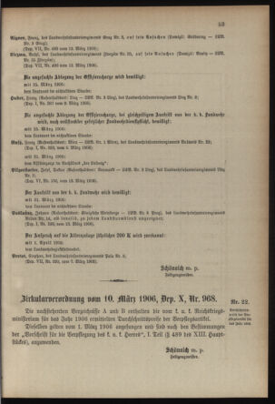 Verordnungsblatt für die Kaiserlich-Königliche Landwehr 19060316 Seite: 5