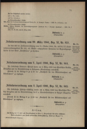 Verordnungsblatt für die Kaiserlich-Königliche Landwehr 19060406 Seite: 5