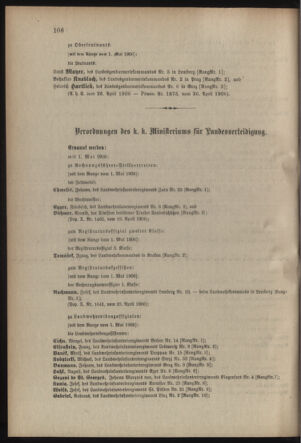 Verordnungsblatt für die Kaiserlich-Königliche Landwehr 19060428 Seite: 12