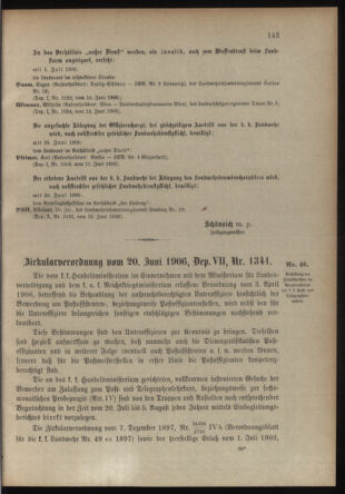 Verordnungsblatt für die Kaiserlich-Königliche Landwehr 19060623 Seite: 3