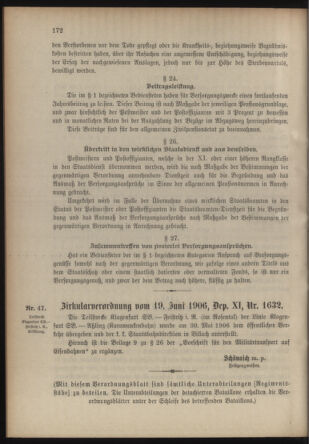 Verordnungsblatt für die Kaiserlich-Königliche Landwehr 19060623 Seite: 32