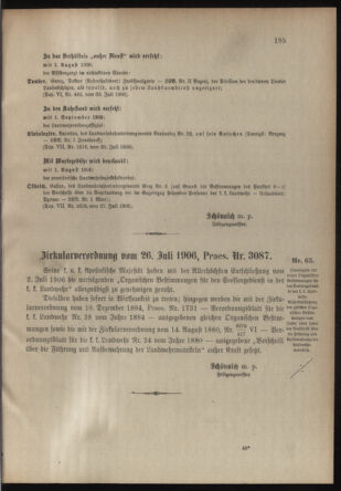 Verordnungsblatt für die Kaiserlich-Königliche Landwehr 19060804 Seite: 7