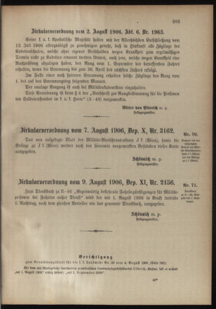 Verordnungsblatt für die Kaiserlich-Königliche Landwehr 19060817 Seite: 3