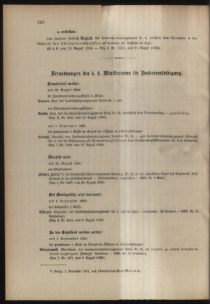 Verordnungsblatt für die Kaiserlich-Königliche Landwehr 19060822 Seite: 2