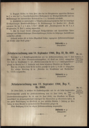 Verordnungsblatt für die Kaiserlich-Königliche Landwehr 19060913 Seite: 3