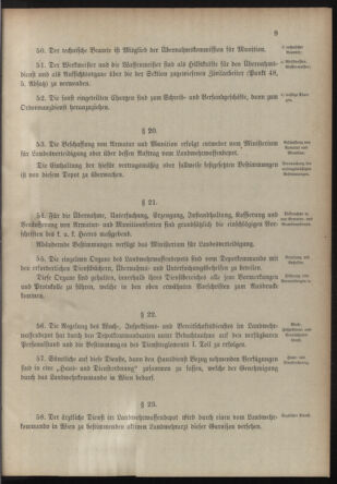 Verordnungsblatt für die Kaiserlich-Königliche Landwehr 19061129 Seite: 21