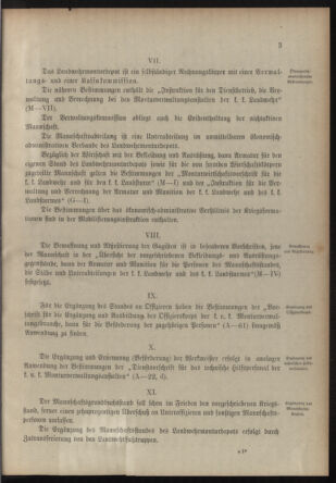 Verordnungsblatt für die Kaiserlich-Königliche Landwehr 19061129 Seite: 9