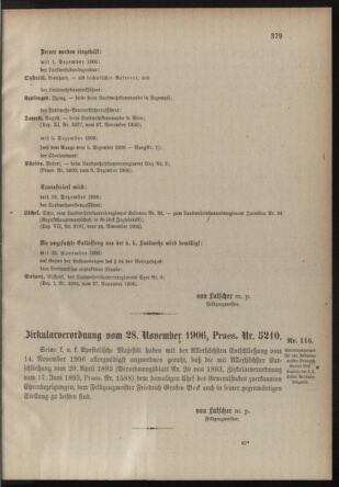 Verordnungsblatt für die Kaiserlich-Königliche Landwehr 19061207 Seite: 3