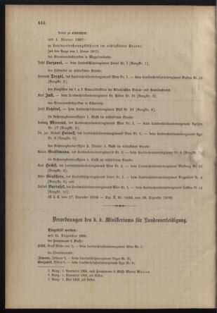 Verordnungsblatt für die Kaiserlich-Königliche Landwehr 19061229 Seite: 2