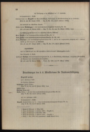 Verordnungsblatt für die Kaiserlich-Königliche Landwehr 19080208 Seite: 2