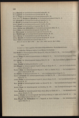 Verordnungsblatt für die Kaiserlich-Königliche Landwehr 19080429 Seite: 18