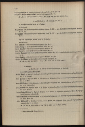 Verordnungsblatt für die Kaiserlich-Königliche Landwehr 19080429 Seite: 2