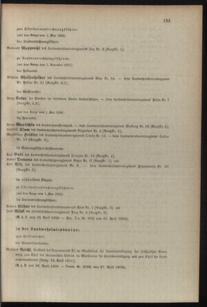 Verordnungsblatt für die Kaiserlich-Königliche Landwehr 19080429 Seite: 23