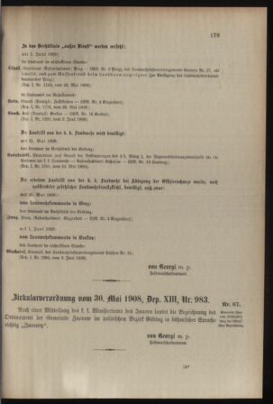 Verordnungsblatt für die Kaiserlich-Königliche Landwehr 19080606 Seite: 3