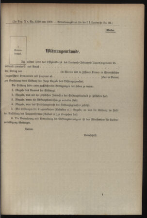 Verordnungsblatt für die Kaiserlich-Königliche Landwehr 19080626 Seite: 7