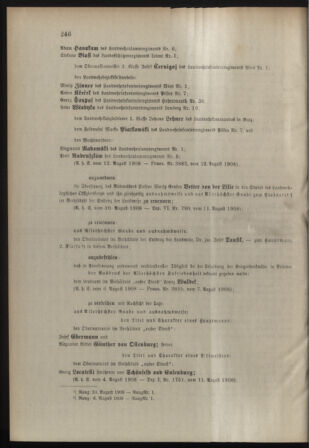 Verordnungsblatt für die Kaiserlich-Königliche Landwehr 19080818 Seite: 16