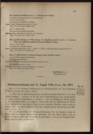 Verordnungsblatt für die Kaiserlich-Königliche Landwehr 19080828 Seite: 5