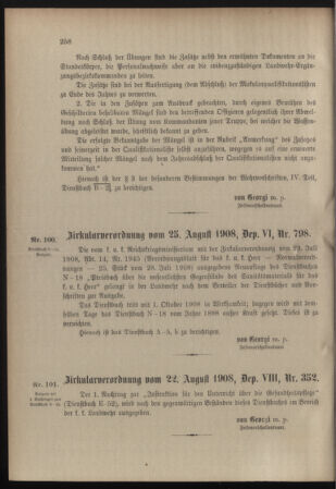 Verordnungsblatt für die Kaiserlich-Königliche Landwehr 19080828 Seite: 6