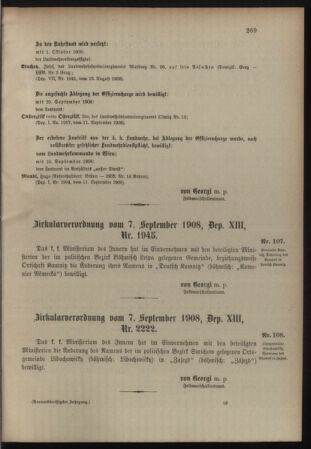 Verordnungsblatt für die Kaiserlich-Königliche Landwehr 19080918 Seite: 5