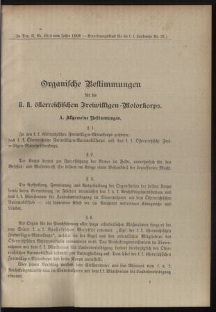 Verordnungsblatt für die Kaiserlich-Königliche Landwehr 19080928 Seite: 5