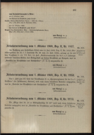 Verordnungsblatt für die Kaiserlich-Königliche Landwehr 19081008 Seite: 5