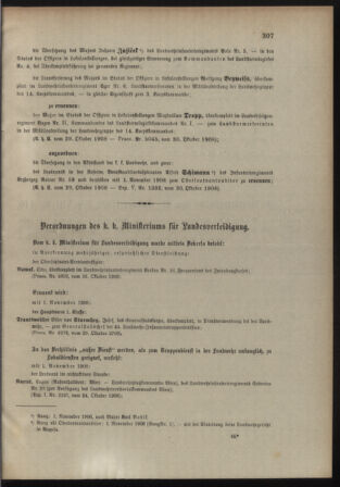 Verordnungsblatt für die Kaiserlich-Königliche Landwehr 19081031 Seite: 3