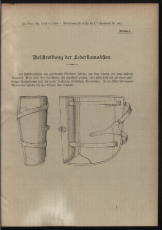 Verordnungsblatt für die Kaiserlich-Königliche Landwehr 19081105 Seite: 9