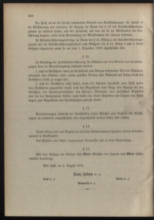 Verordnungsblatt für die Kaiserlich-Königliche Landwehr 19081107 Seite: 8