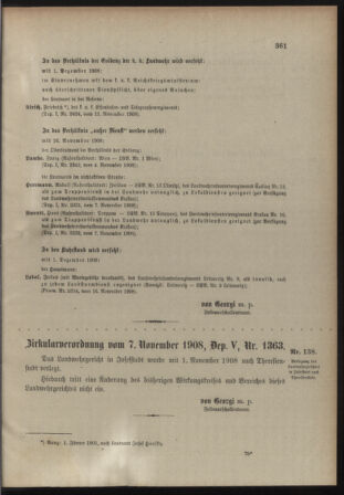 Verordnungsblatt für die Kaiserlich-Königliche Landwehr 19081118 Seite: 55