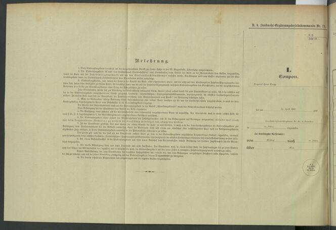 Verordnungsblatt für die Kaiserlich-Königliche Landwehr 19081203 Seite: 9