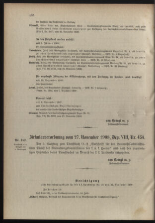 Verordnungsblatt für die Kaiserlich-Königliche Landwehr 19081207 Seite: 4