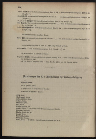 Verordnungsblatt für die Kaiserlich-Königliche Landwehr 19081229 Seite: 16