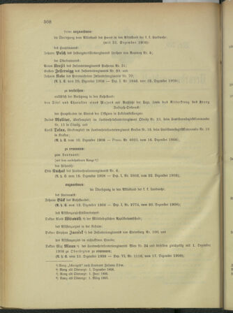 Verordnungsblatt für die Kaiserlich-Königliche Landwehr 19081229 Seite: 2