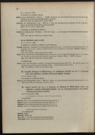 Verordnungsblatt für die Kaiserlich-Königliche Landwehr 19090118 Seite: 6